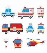 Image result for Plice Fire Ambulance Clip Art