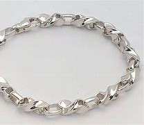 Image result for 14K White Gold Men's Bracelets