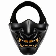 Image result for Black Half Face Mask