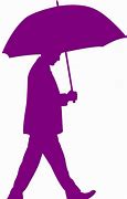 Image result for Purple Umbrella Silhouette