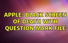 Image result for Black Screen of Death Cause iPhone 7