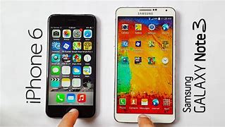Image result for iPhone 6 vs Note 3