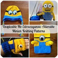 Image result for Crochet Pattern for Minion Pillow