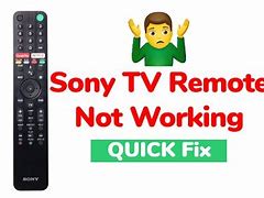 Image result for Sony BRAVIA Remote Not Working