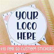 Image result for Etsy Custom Logo Stickers