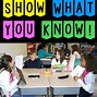 Image result for Show What You Know Clip Art