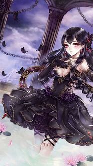 Image result for Anime Girl Dark Gothic