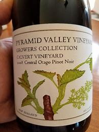 Image result for Pyramid Valley Pinot Noir Growers Collection Calvert
