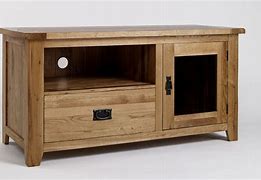 Image result for Vintage Rubber Wood TV Cabinet