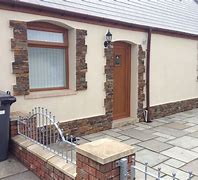 Image result for Render above Stone Cladding