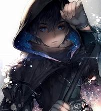 Image result for Anime Boy with a Galaxy Cloak