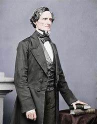 Image result for Jefferson Davis in Color