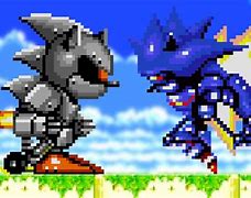 Image result for Silver vs Metal Sonic