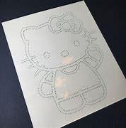 Image result for Hello Kitty Rhinestone Transfer