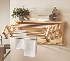 Image result for Laundry Room Drying Rack Wall Mounted