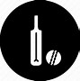 Image result for Cricket Bat Icon.svg