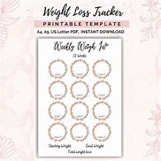 Image result for Weight Loss Tracker 12 Weeks