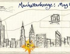 Image result for Manhattanhenge Map