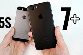 Image result for iPhone 7 vs 5s Size