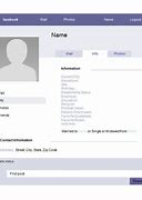 Image result for Facebook Account Profile Template