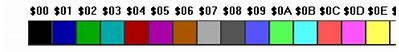 Image result for VGA 256 Color Palette