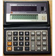 Image result for Calculator Solar 3M Casio