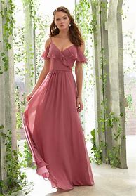 Image result for Chiffon Bridesmaid Dress