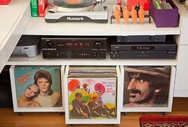 Image result for Tall Stereo and Record Cabinet