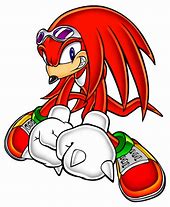 Image result for Knuckles Sonic Adventure Art
