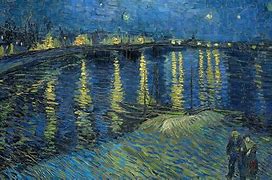 Image result for City Starry Night Painting