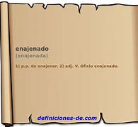 Image result for enajenado