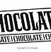 Image result for Dark Chocolate Clip Art Black and White