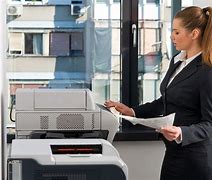 Image result for Home Printer Person Stock Image