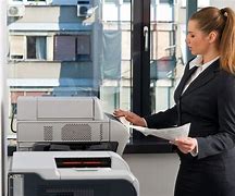Image result for Person Using a Printer in the Property