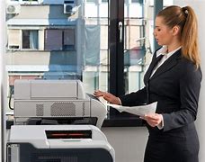 Image result for Person Using Printer