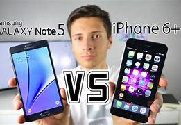 Image result for Galaxy 5 vs iPhone 6
