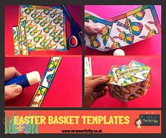 Image result for Make Easter Basket Template