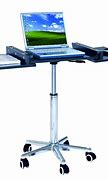 Image result for Mobile Laptop Stand On Wheels
