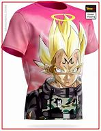 Image result for Goku in Supreme Pink Shirt Figure