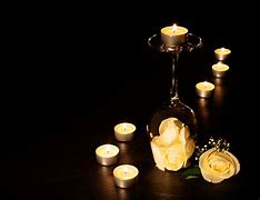 Image result for Rose and Candle Wallpaper