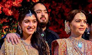 Image result for Nita Ambani Son Wedding