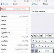 Image result for How Can I Change the Name of My iPhone