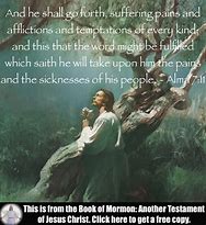 Image result for Book of Mormon Verses of the Atonement