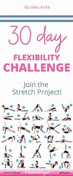 Image result for Printable 30-Day Flexibility Challenge