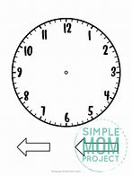 Image result for Clock Cut Out