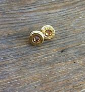 Image result for 9Ct Gold Bullet Locking Stud Earrings