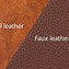 Image result for Real vs Fake Leather