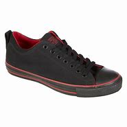 Image result for Converse Red and Black Shoes