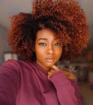 Image result for Dyed Afro Hair