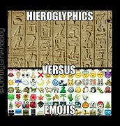 Image result for Hieroglyphs Emoji
